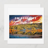 Big Beer Lake Feestdagenkaart (Voorkant / Achterkant)