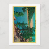 Big Beer Lake Uitzicht op Rim o's World Drive Briefkaart (Voorkant)