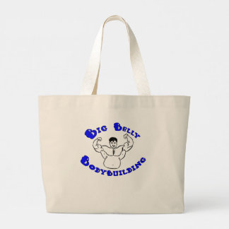 Big Belly Bodybuilding Grote Tote Bag