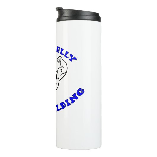 Big Belly Bodybuilding Thermosbeker (Geroteerd rechts)