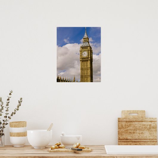Big Ben 5 Poster (Keuken)