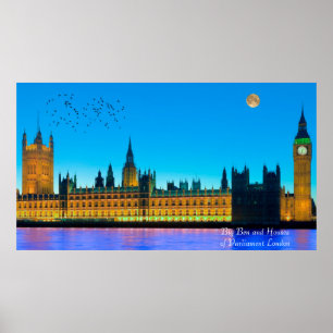Big Ben afbeelding voor poster