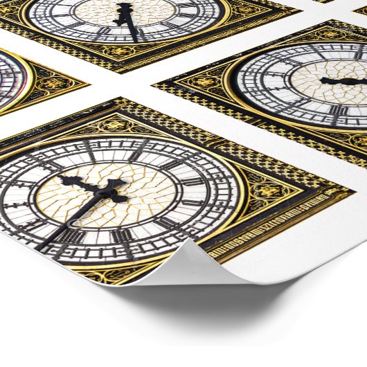 Big Ben afbeelding voor Poster (Hoek)