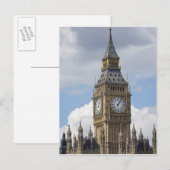 Big Ben and Houses of Parliament, Londen, Briefkaart (Voorkant / Achterkant)