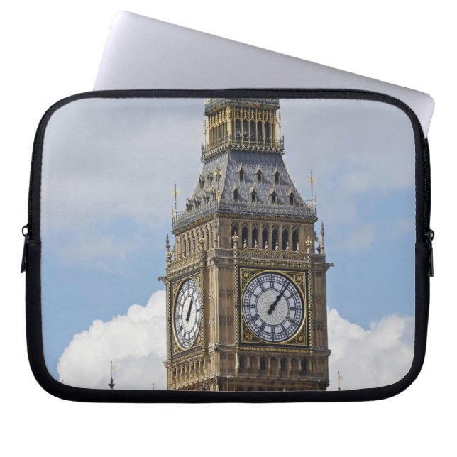 Big Ben and Houses of Parliament, Londen, Laptop Sleeve (Voorkant)