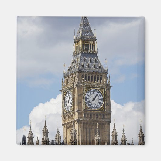 Big Ben and Houses of Parliament, Londen, Magneet (Voorkant)