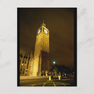 Big Ben bij nacht Briefkaart