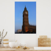 Big Ben bij Sunset - Poster Londen (Keuken)