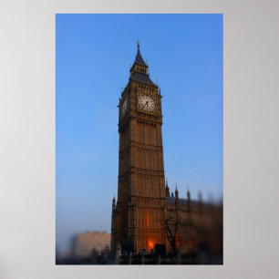 Big Ben bij Sunset - Poster Londen