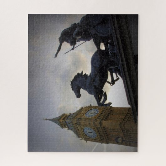 Big Ben - Boadicea Statue London - 16x20 - 520 pc Legpuzzel (Verticaal)