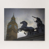 Big Ben - Boadicea Statue London - 16x20 - 520 pc Legpuzzel (Horizontaal)