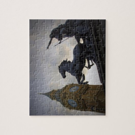 Big Ben - Boadicea Statue - London 8x10 - 110 pc Legpuzzel (Verticaal)