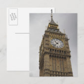 Big Ben Briefkaart (Voorkant / Achterkant)