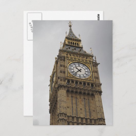 Big Ben Briefkaart (Voorkant / Achterkant)