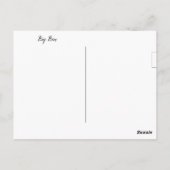 Big Ben Briefkaart (Achterkant)