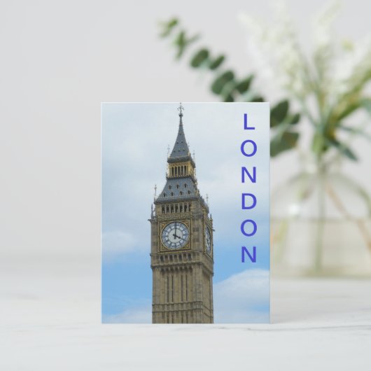 Big Ben Briefkaart (Staand voorkant)