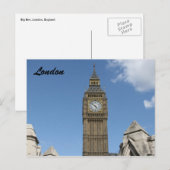 Big Ben Briefkaart (Voorkant / Achterkant)