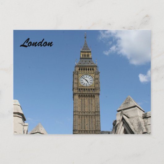 Big Ben Briefkaart (Voorkant)