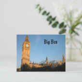 Big Ben Briefkaart (Staand voorkant)
