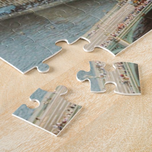 Big Ben Building Fotografie Complex Jigzaag Puzzle Legpuzzel (Zijkant)