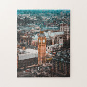 Big Ben Building Fotografie Complex Jigzaag Puzzle Legpuzzel (Verticaal)