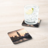 Big Ben by River Thames in Londen Bier Onderzetter (Rechterzijde)