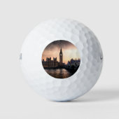 Big Ben by River Thames in Londen Golfballen (Voorkant)