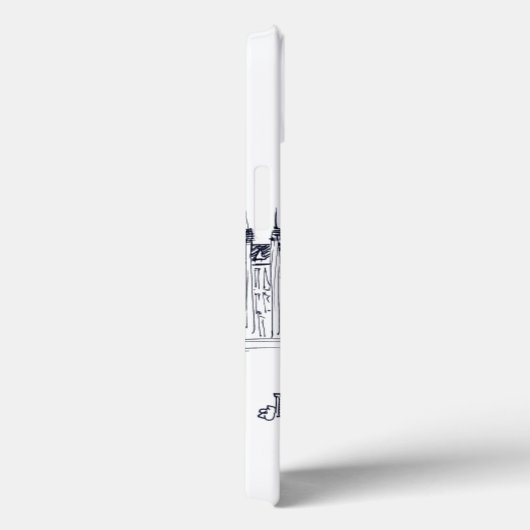 Big Ben Case-Mate iPhone Case (Achterkant / Rechts)