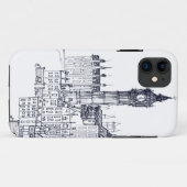 Big Ben Case-Mate iPhone Case (Achterkant (horizontaal))
