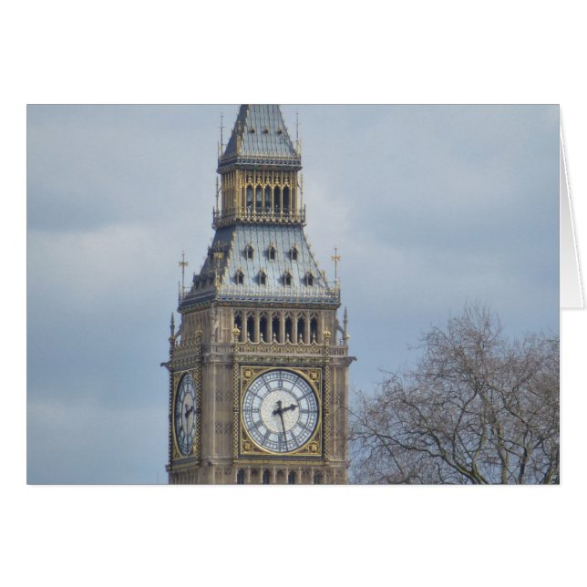 Big Ben Clock (Voorkant Horizontaal)