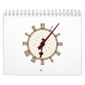 Big Ben Clock Face en Hands Detail Kalender (Hoes)
