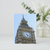 Big Ben Clock in Londen, Engeland Verenigd Koninkr Briefkaart (Staand voorkant)