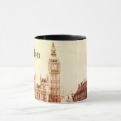Big Ben Clock & London, Westminster /  Verenigd Ko Mok (Midden)