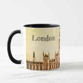 Big Ben Clock & London, Westminster /  Verenigd Ko Mok (Links)