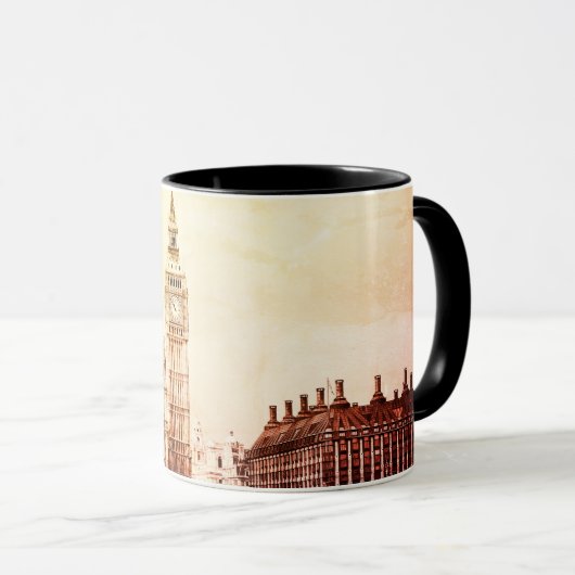 Big Ben Clock & London, Westminster /  Verenigd Ko Mok (Voorkant rechts)