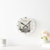 Big Ben Clock & London, Westminster/ Verenigd Koni Ronde Klok (Huis)
