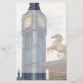 Big Ben Clock Tower bij het Palace van Westminster (Voorkant)