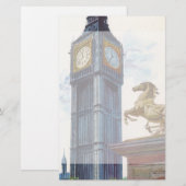 Big Ben Clock Tower bij het Palace van Westminster (Voorkant / Achterkant)