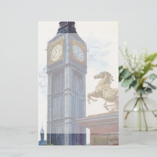 Big Ben Clock Tower bij het Palace van Westminster (Staand voorkant)