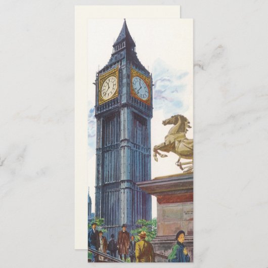 Big Ben Clock Tower bij het Palace van Westminster (Voorkant / Achterkant)