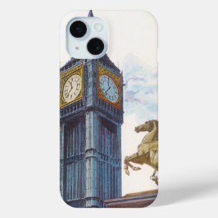 Big Ben Clock Tower bij het Palace van Westminster iPhone 15 Case