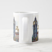 Big Ben Clock Tower bij het Palace van Westminster Grote Koffiekop (Achterkant)