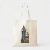 Big Ben Clock Tower bij het Palace van Westminster Tote Bag (Voorkant)