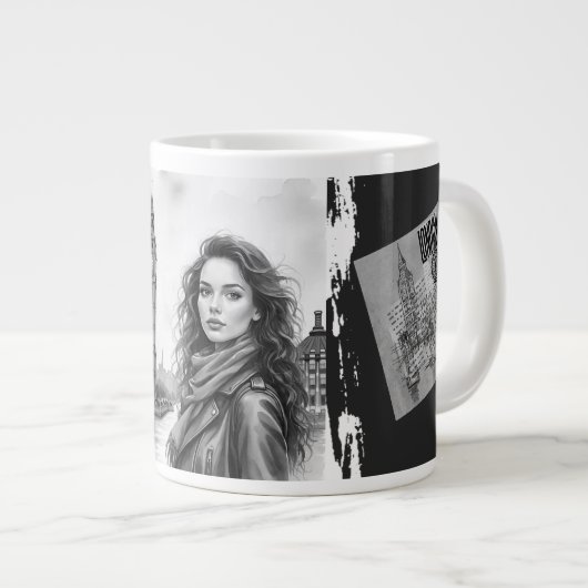 Big Ben Clock Tower, genieten van de tijd in Londe Grote Koffiekop (Voorkant rechts)