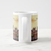 Big Ben Clock Tower, het hart van Londen Grote Koffiekop (Achterkant)