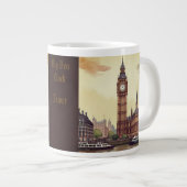 Big Ben Clock Tower, het hart van Londen Grote Koffiekop (Voorkant rechts)