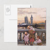 "Big Ben Clock Tower, Londen" Briefkaart (Voorkant / Achterkant)