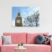 Big Ben Clock Tower Londen Engeland Canvas Afdruk (Insitu (Woonkamer))