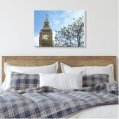 Big Ben Clock Tower Londen Engeland Canvas Afdruk (Insitu (Slaapkamer))