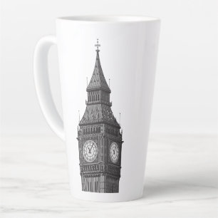 Big Ben Clock Tower Londen Engeland Latte Mok
